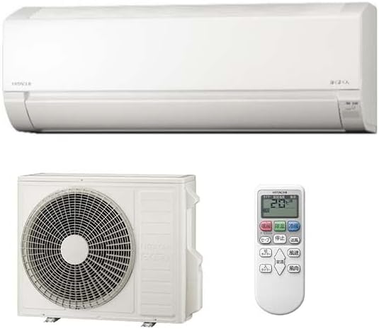 エアコン 標準工事費込み 日立 白くまくん RAS-AJ22N-W 施工保証3年 2023年モデル 6畳 100V